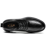 CHINT Casual Leather Shoes Men"s Low top Black
