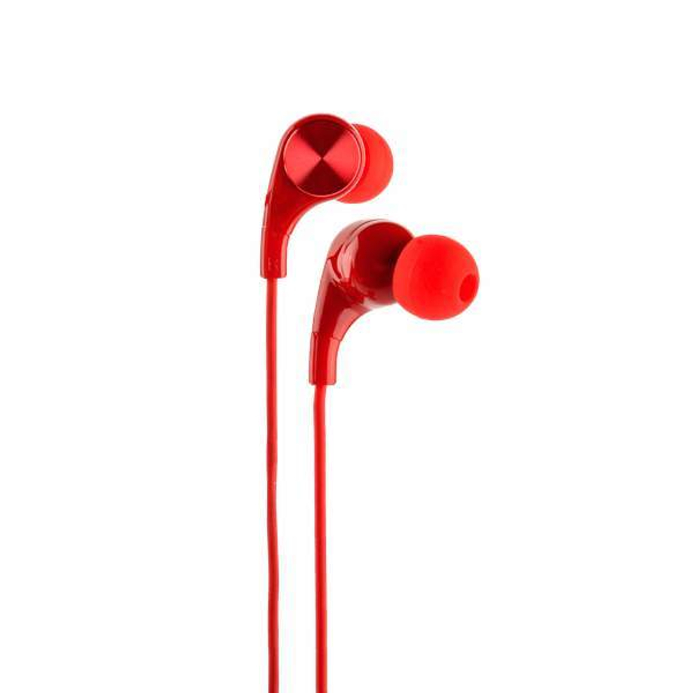 Наушники Remax RM-569 Wire Earphone Red Красные