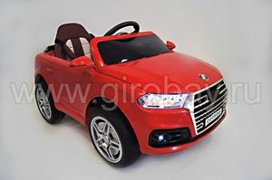 Детский электромобиль River Toys AUDI O009OO VIP красный