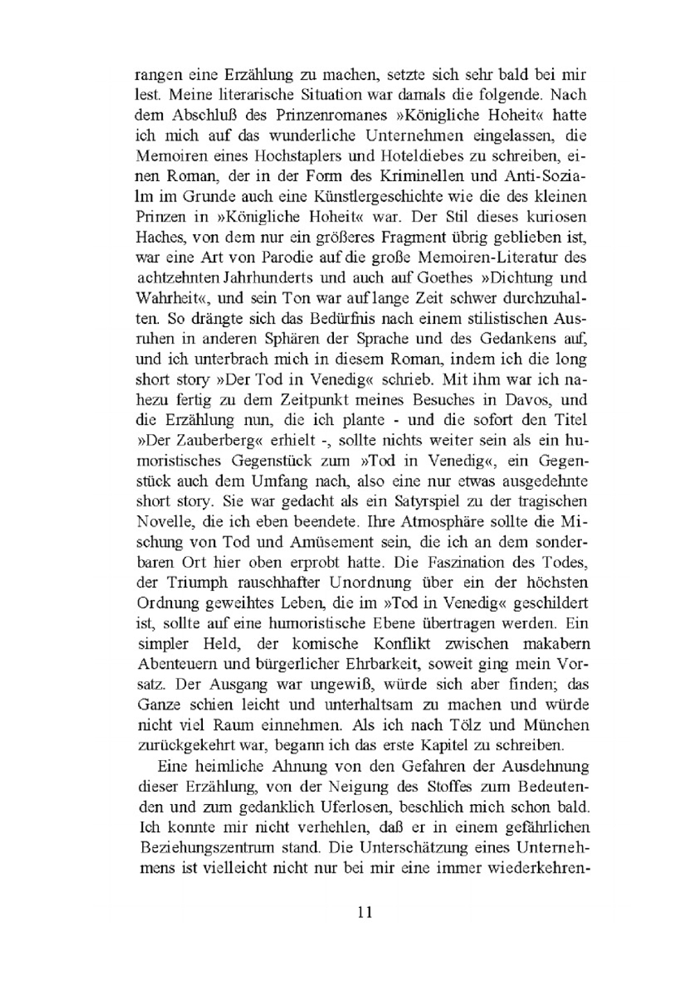 Der Zauberberg | Thomas Mann