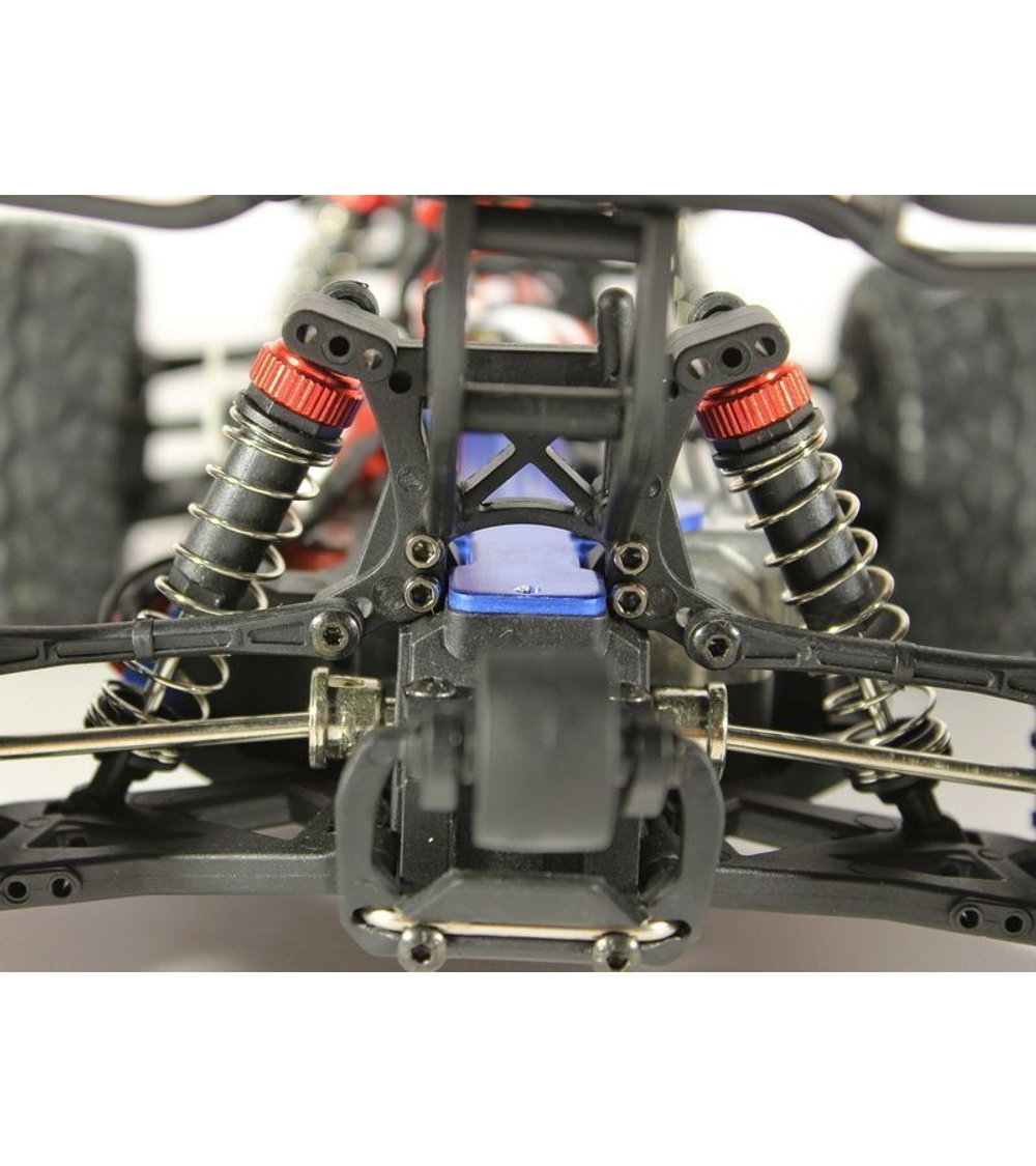 Радиоуправляемая трагги Remo Hobby S EVO-R Brushless V2.0 (синяя) 4WD 2.4G 1/16 RTR