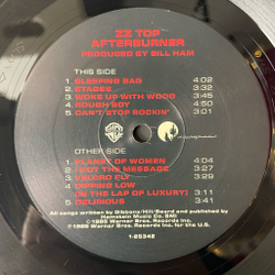 Винтажная виниловая пластинка LP ZZ Top Afterburner (USA 1985) Planet Of Women