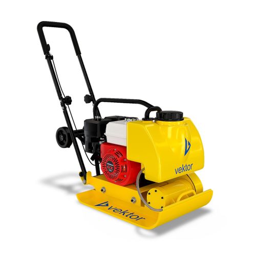 Виброплита бензиновая Vektor VPG-90Е - [88 кг / 15 кН / Honda GX160]