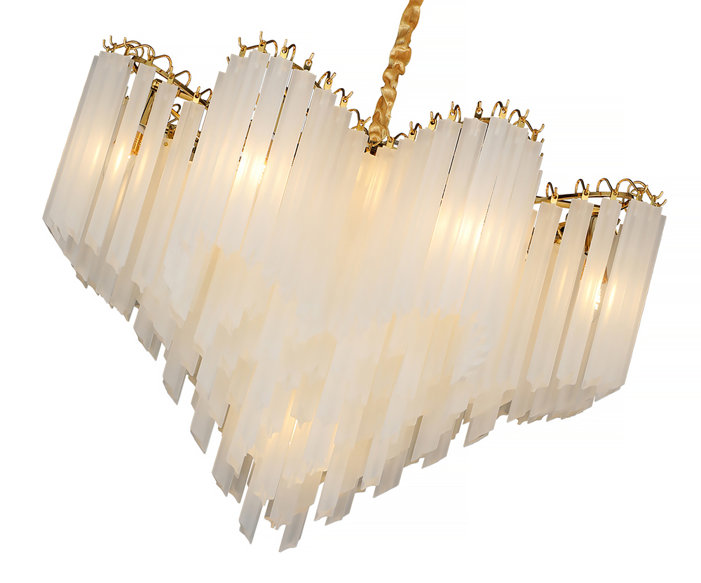 07310-9,33 Люстра Грай золото