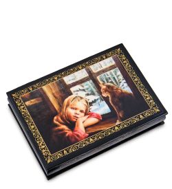 Народные промыслы ШК-11/15-C Шкатулка в технике декупаж (11х16х4)