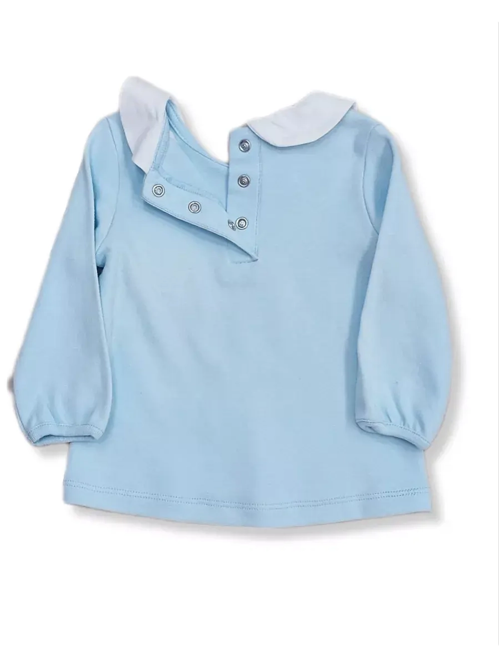 лонгслив ясельный для девочки хлопок