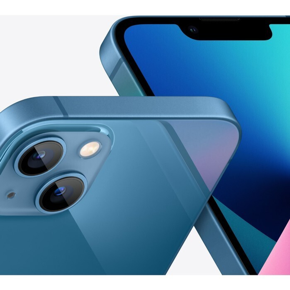 Смартфон Apple A2634 iPhone 13 128Gb 4Gb синий моноблок 3G 4G 2Sim 6.1" 1170x2532 iOS 16 12Mpix 802.