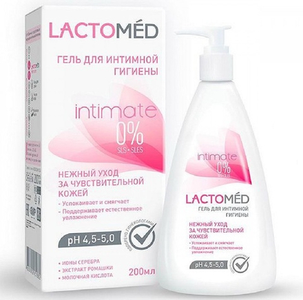 LACTOMED гель для интимной гигиены, 200 мл