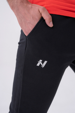 Мужские брюки Nebbia Slim sweatpants with side pockets “Reset” 321 Black