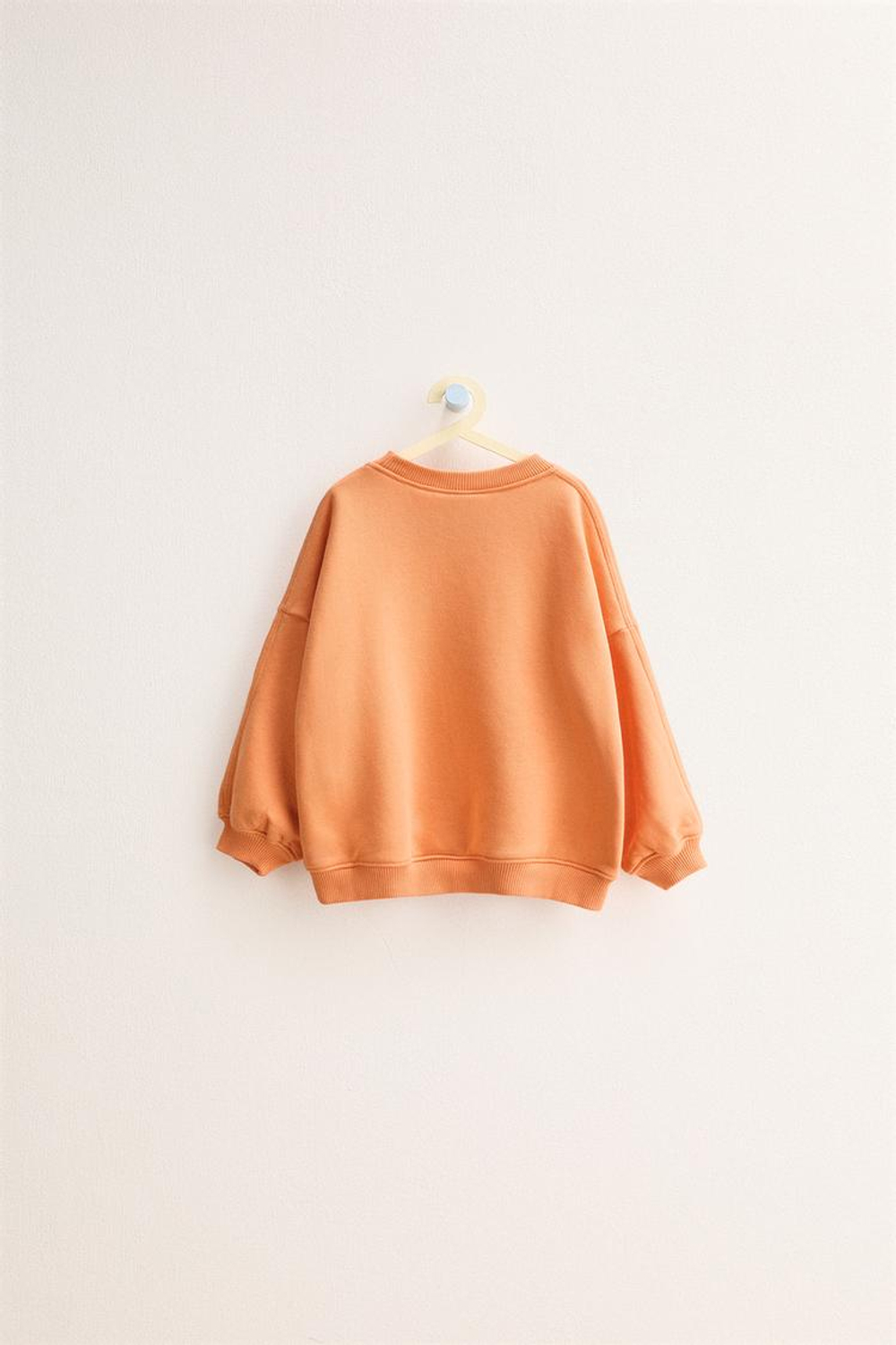 ZARA TIMELESS - ОДНОТОННАЯ ТОЛСТОВКА, ОРАНЖЕВЫЙ