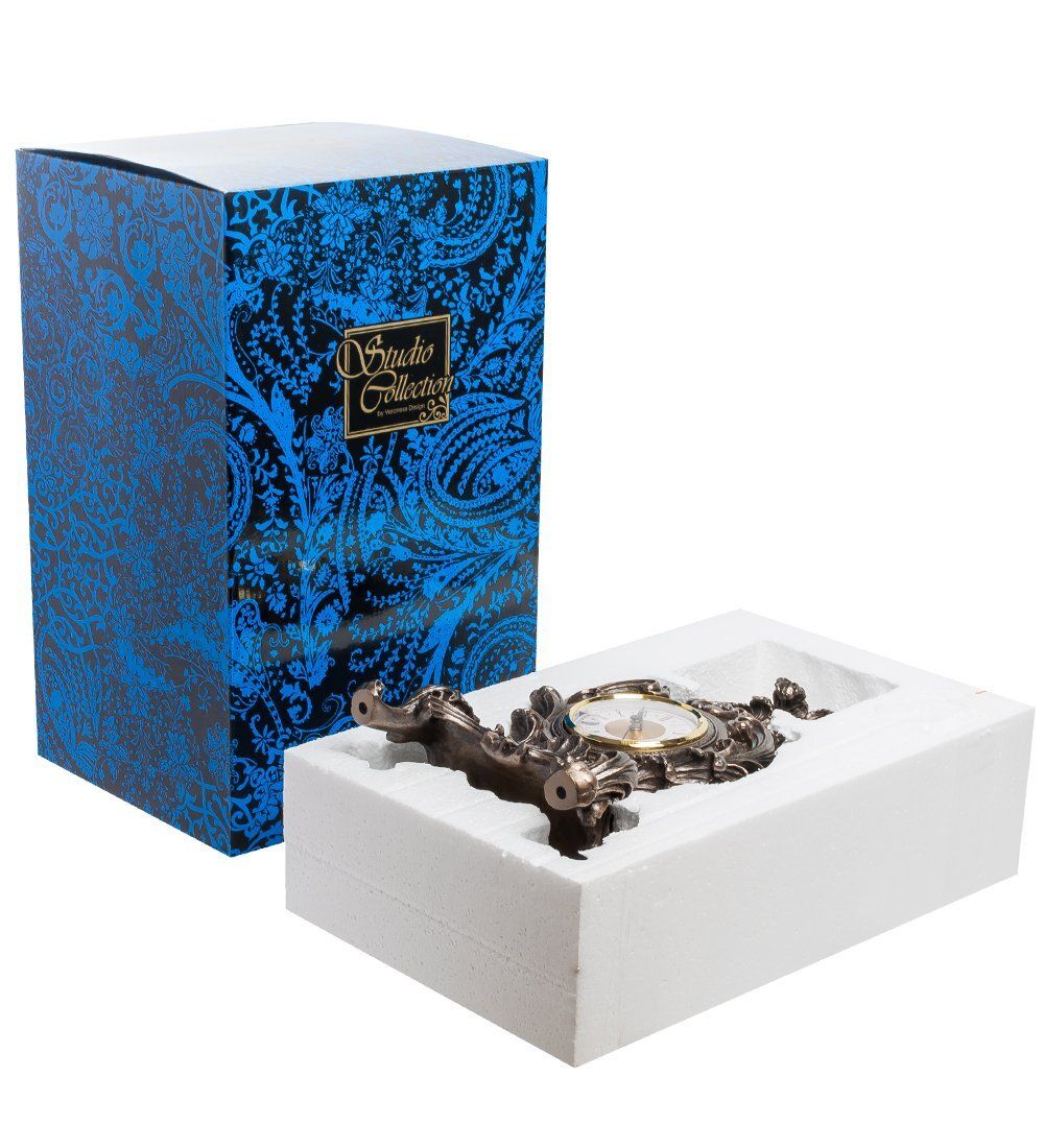 Veronese WS-614 Часы в стиле барокко «Королевский цветок»