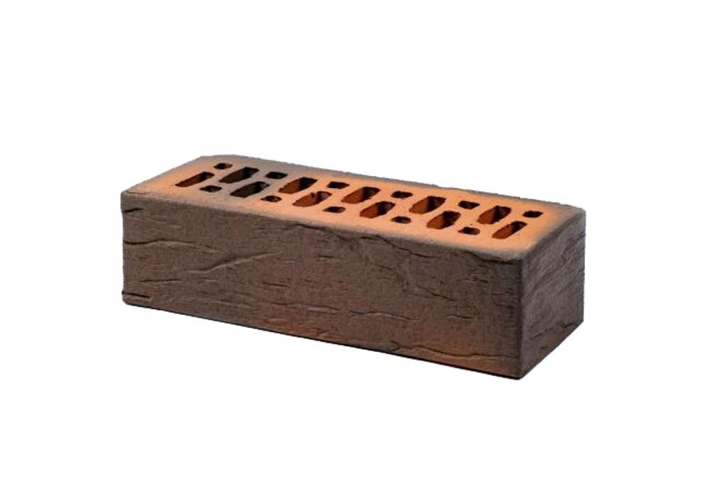 «Пятый элемент», 0.7НФ «Мюнхен» 250х85х65, «Евроформат пустотелый» Флэш руст - Кирпич лицевой керамический пустотелый