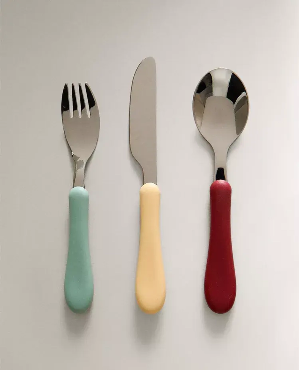 ZARA HOME НАБОР СТОЛОВЫХ ПРИБОРОВ ДЛЯ ДЕТЕЙ, РАЗНОЦВЕТНЫЙ