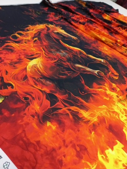 Кулирка Купон Лошадь в огне