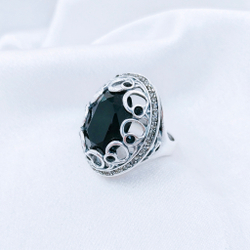 "Анита" кольцо в серебряном покрытии из коллекции "Голливуд" от Jenavi