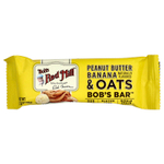 Bob's Red Mill, Bob's Bar ™, арахисовая паста, банан и овес, 12 батончиков по 50 г (1,76 унции)