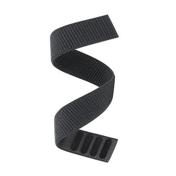 Нейлоновый ремешок NylonFit 20 мм для Garmin Fenix 7S, Fenix 6S, Fenix 5S, Instinct 2S, D2 Delta S (Серый)