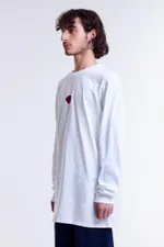 Лонгслив Гербарий Мак Белый