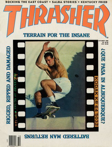 Thrasher skate mag October 1988