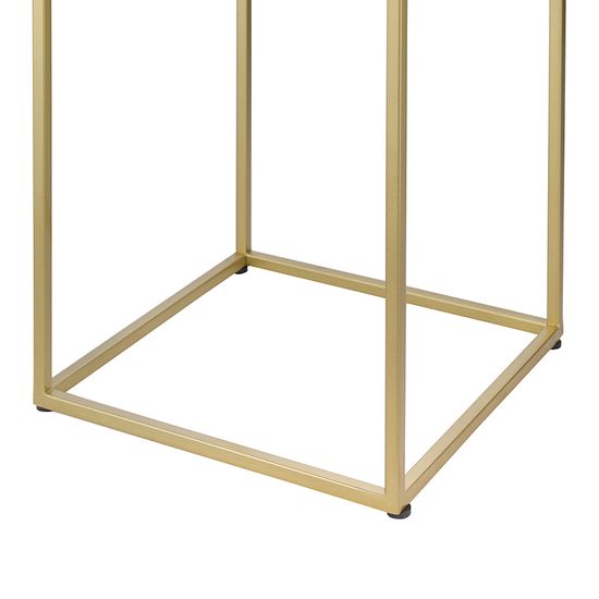 Набор из 2-х столиков mayen gold, белые/золотистые