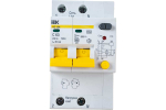 Дифференциальный автоматический выключатель АД12М 2Р С63 30мА IEK