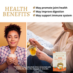 DelighTeas, аюрвердический травяной чай с куркумой, рассыпная смесь, без кофеина, 170 г (6 унций)