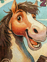 Календарь из гобелена на 2026 год Весельчак 40х83