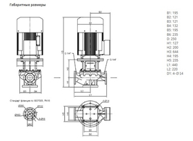 Одноступенчатый насос IPN 80/125-3,0/2