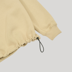 Drawstring Sweatshirt Oxford Tan