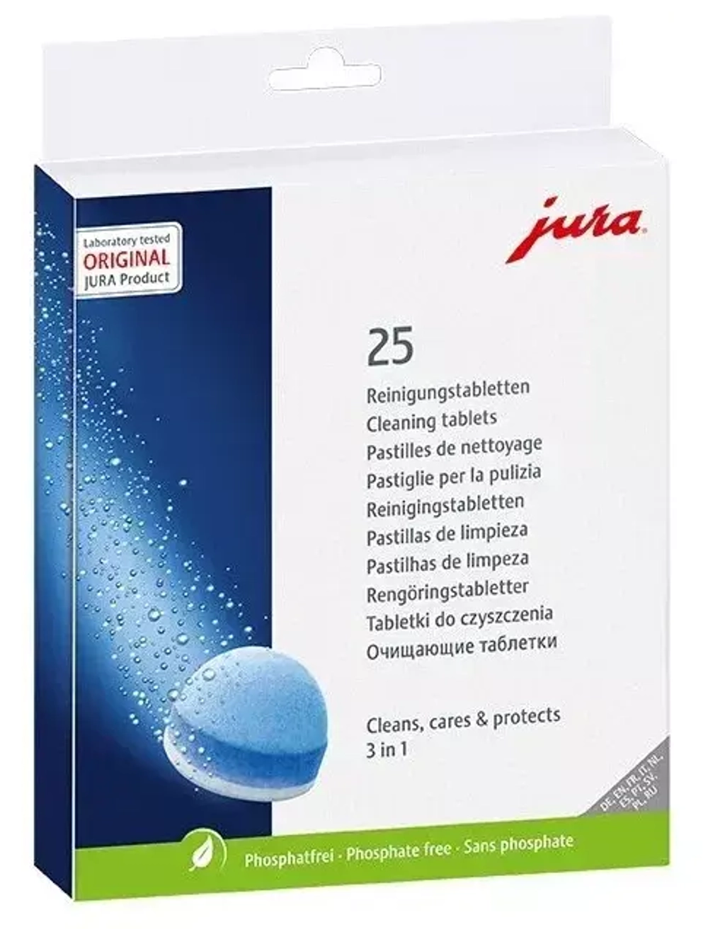 Таблетки для чистки гидросистемы Jura - 25 шт. (24190)