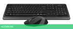 Набор периферии A4Tech Fstyler FG1010S черный/серый