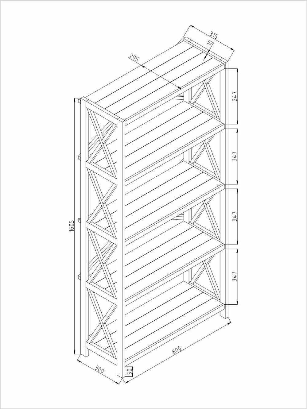 Стеллаж деревянный напольный Юск из массива сосны 5 полок, изумрудный