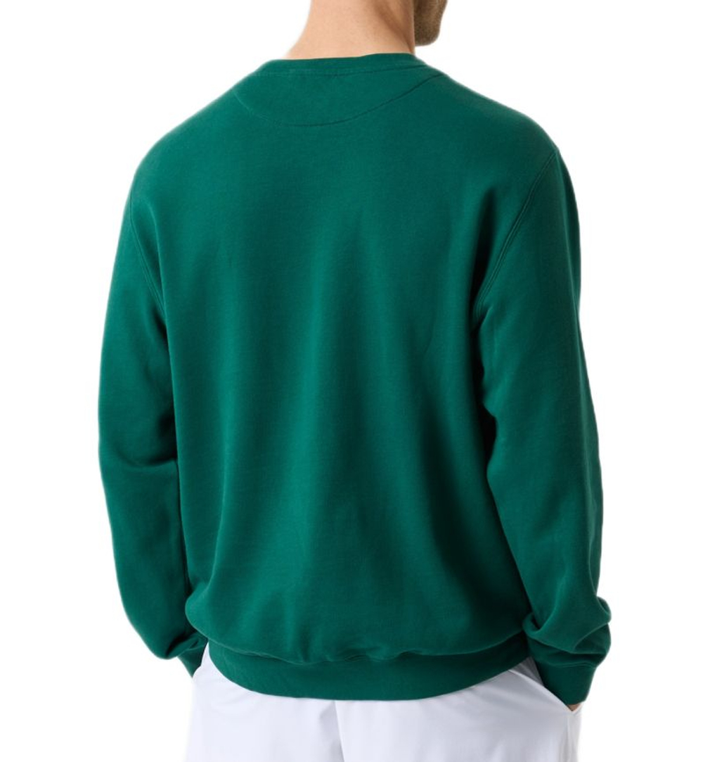 Мужская теннисная кофта Björn Borg Classic Print - posy green