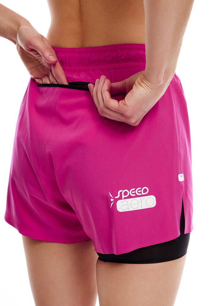 ШОРТЫ ЖЕНСКИЕ SHORT SPEED AERO 3’’ ELEVATE | PURPLE