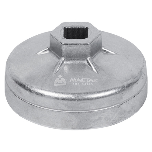 МАСТАК (103-44145) Съемник масляных фильтров, 74 мм, 15 граней, торцевой