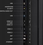 Телевизор LED Hisense 65" 65UXKQ темно-серый 4K Ultra HD 120Hz DVB-T DVB-T2 DVB-C DVB-S DVB-S2 USB WiFi Smart TV