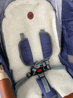 Коляска комбинированная «Ника Детям 7-8K» в ёлочку синий (арт. НД7-8K/1)