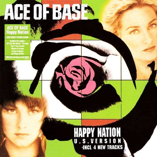 ACE OF BASE - HAPPY NATION (CLEAR VINYL) (LP)