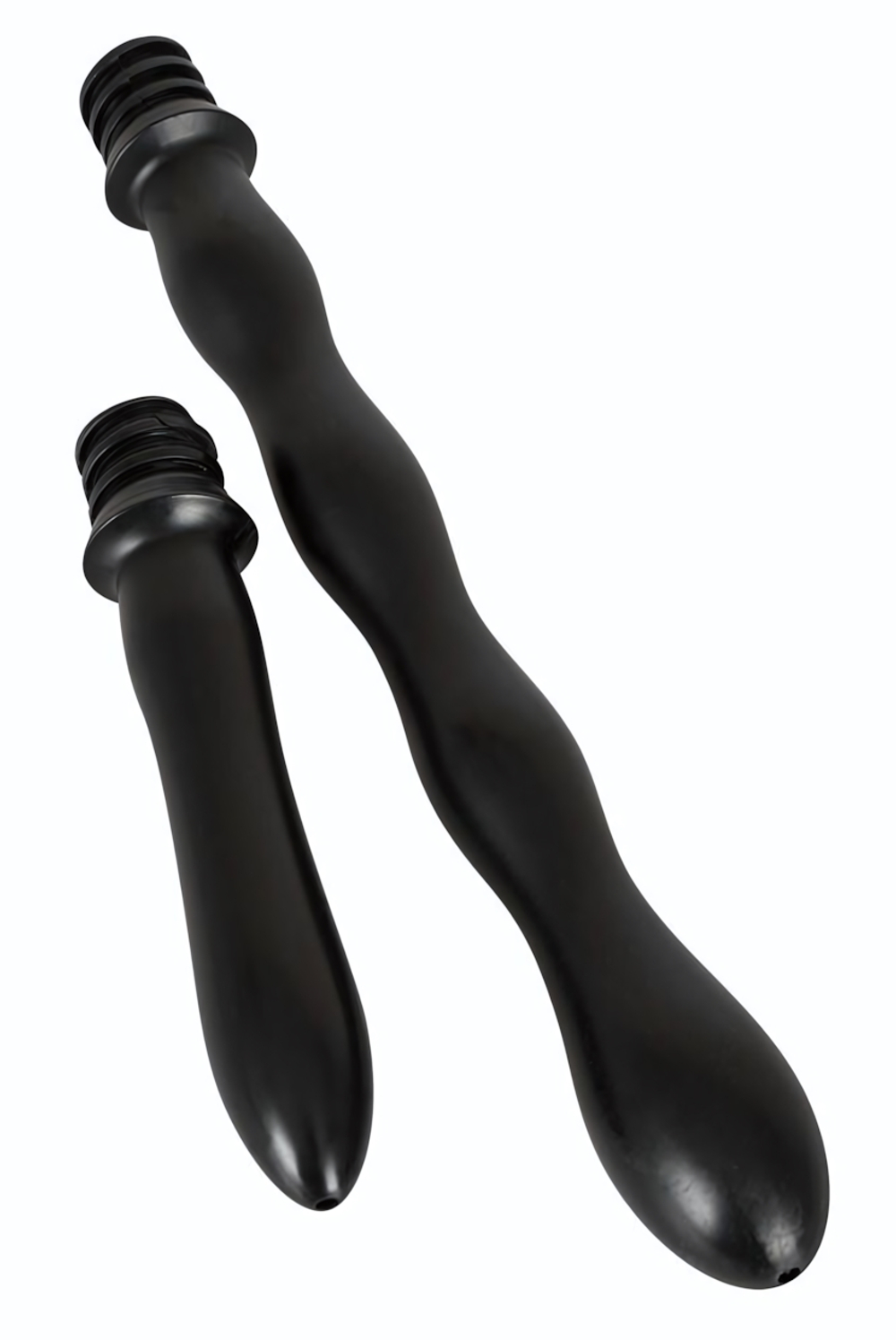 Набор для интимного душа Shower me Deluxe (Цвет: черный с серебристым)