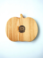 Менажница деревянная из сибирского кедра для подачи блюд и закусок с гравировкой "ТЫКОВКА". MG268