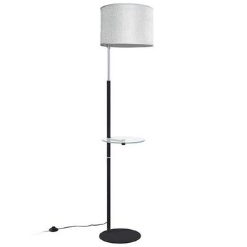 CL806011 Батлер Черный Св-к Торшер со столиком