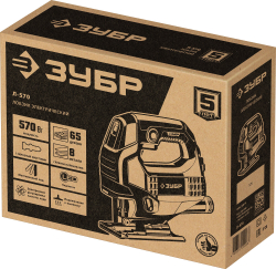 ЗУБР 570 Вт, 65 мм, электрический лобзик (Л-570)