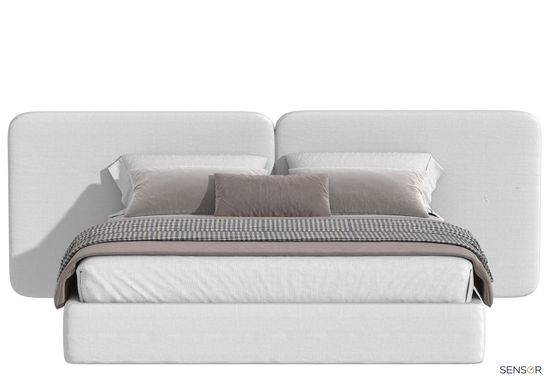 Кровать Nuvola с широким изголовьем