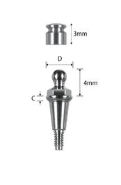 Шариковый абатмент