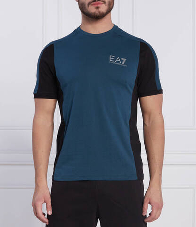 футболка EA7 - морской(6LPT08 PJ02Z)