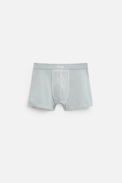 ZARA НАБОР ИЗ ТРЕХ ТРУСОВ-БОКСЕРОВ, РАЗНОЦВЕТНЫЙ