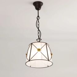 Citilux Дрезден CL409212 Подвесной светильник с белым абажуром