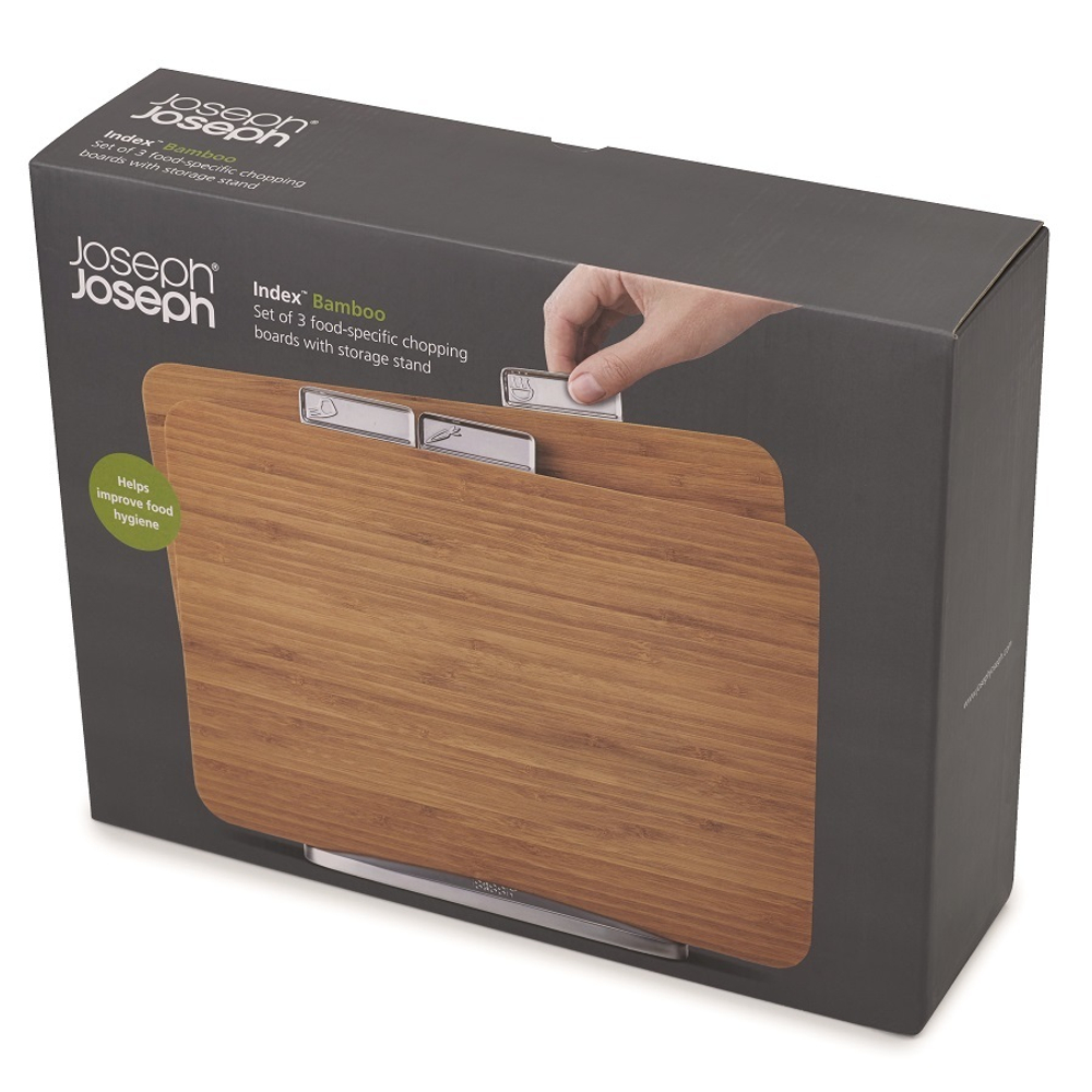 Набор разделочных досок Index бамбук Joseph Joseph