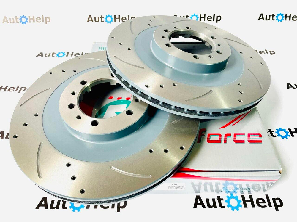 Диск тормозной перфорированный G-Brake GFR-02796R передний правый 314mm