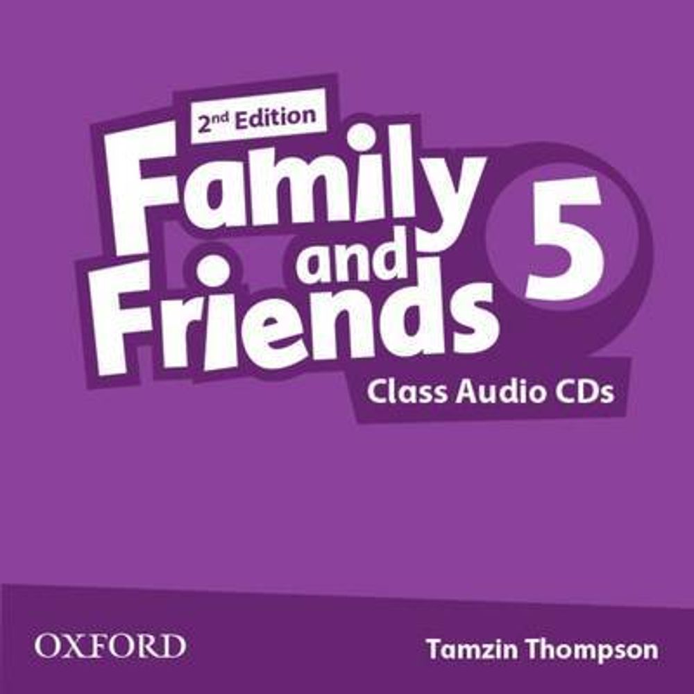 FAMILY &amp; FRIENDS 5  2ED CL CD(3)
